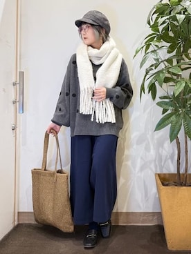 misakiさん(レディース・157cm)の冬コーディネート