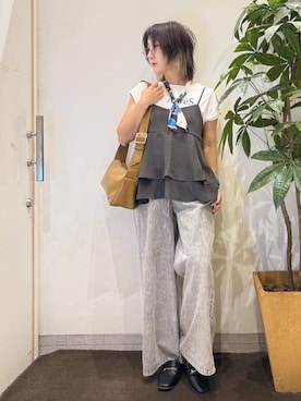 misakiさん(レディース・157cm)の夏コーディネート