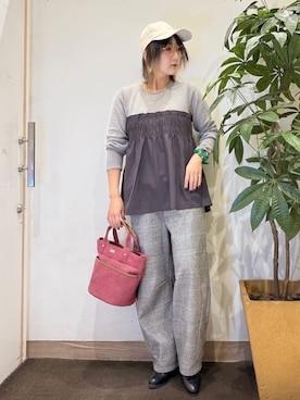 misakiさん（レディース・157cm）の秋コーディネート