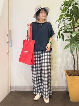 misakiさん（レディース・157cm）の夏コーディネート