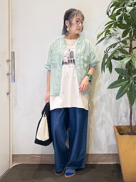 misakiさん(レディース・157cm)の春コーディネート
