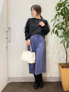 misakiさん(レディース・157cm)の冬コーディネート