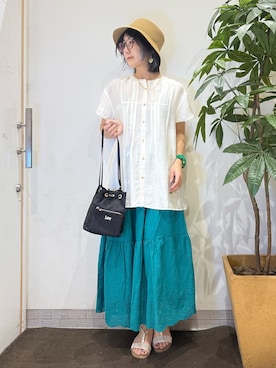 misakiさん（骨格ウェーブ・レディース・157cm）の夏コーディネート