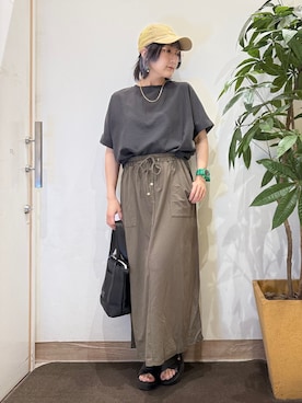 misakiさん（レディース・157cm）の夏コーディネート
