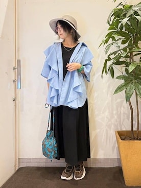 misakiさん（レディース・157cm）の夏コーディネート