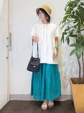 misakiさん(レディース・157cm)の夏コーディネート