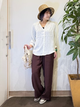 misakiさん（レディース・157cm）の春コーディネート