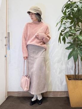 misakiさん(レディース・157cm)の冬コーディネート