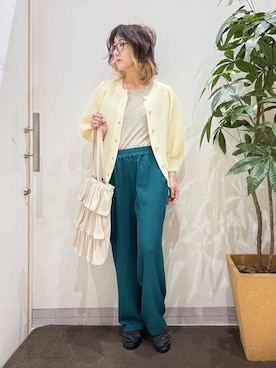 misakiさん（レディース・157cm）の春コーディネート