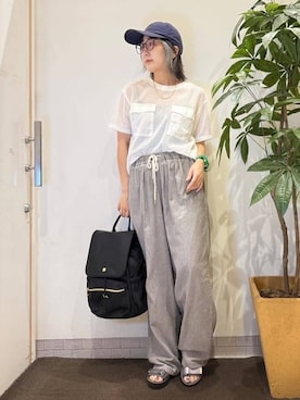 misakiさん(レディース・157cm)の夏コーディネート