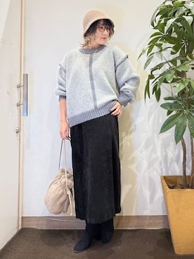 misakiさん(レディース・157cm)の冬コーディネート