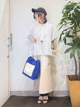 misakiさん（レディース・157cm）の夏コーディネート