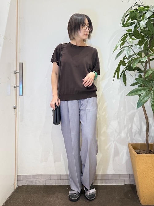tukuroi by SUN VALLEY】コットンリネン ワイドパンツ（SUN