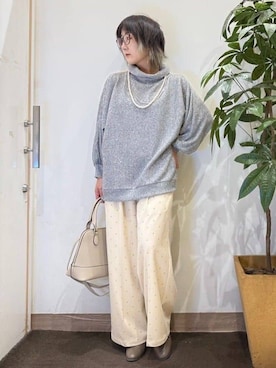 misakiさん（レディース・157cm）の冬コーディネート