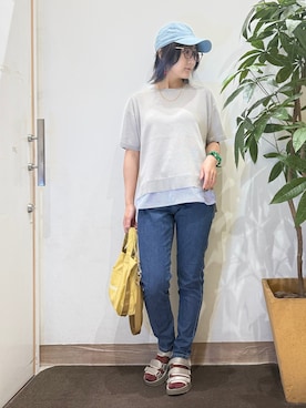 misakiさん(レディース・157cm)の夏コーディネート