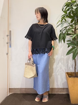 misakiさん（レディース・157cm）の夏コーディネート