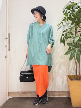 「Lee（リー）のアイテム（バッグ）」を使った、misakiさん（レディース・157cm）の春コーディネート