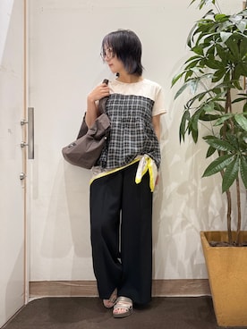 misakiさん(レディース・157cm)の夏コーディネート