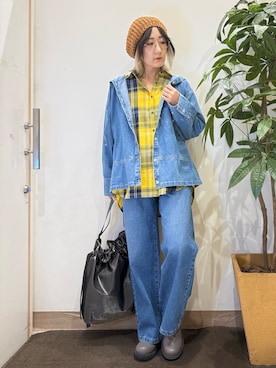 「アイテム（ジャケット/アウター）」を使った、misakiさん（レディース・157cm・40代）の秋コーディネート