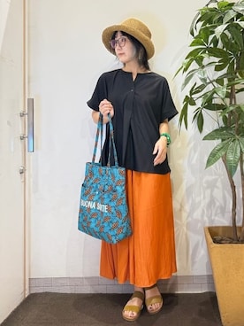 misakiさん（レディース・157cm）の夏コーディネート