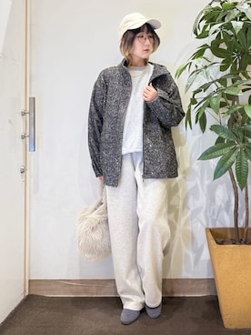 misakiさん（レディース・157cm）の冬コーディネート