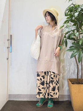 misakiさん（レディース・157cm）の夏コーディネート