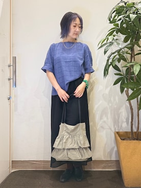 misakiさん(レディース・157cm)の夏コーディネート