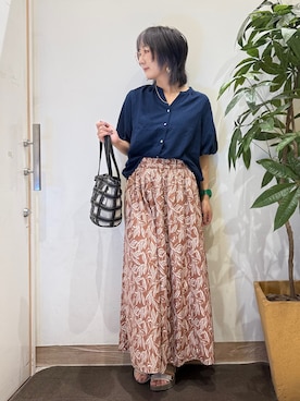 misakiさん（レディース・157cm）の夏コーディネート