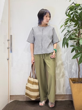 misakiさん(レディース・157cm)の夏コーディネート