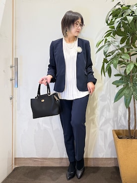 misakiさん（レディース・157cm）の冬コーディネート