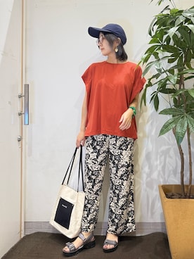 「40代女性」｜misakiさん（レディース・157cm）の夏コーディネート
