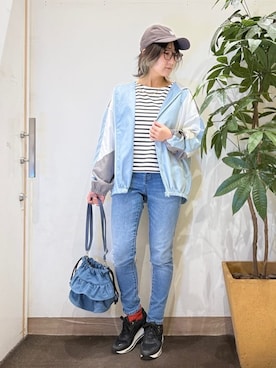 misakiさん(レディース・157cm)の春コーディネート