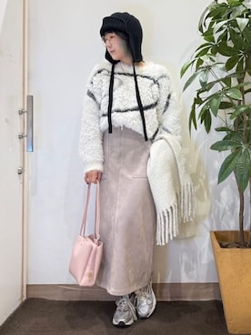 misakiさん(レディース・157cm)の冬コーディネート