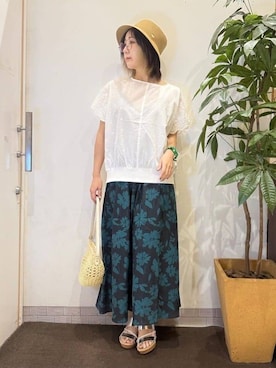 misakiさん(レディース・157cm)の夏コーディネート
