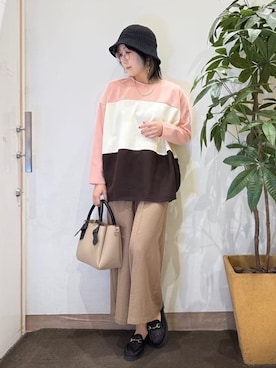 misakiさん（レディース・157cm）の春コーディネート