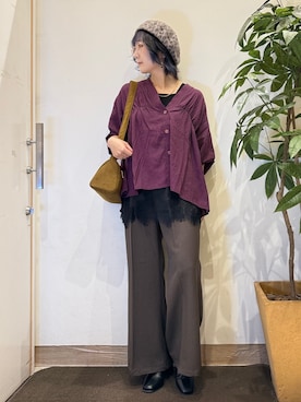 misakiさん(レディース・157cm)の秋コーディネート