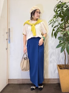 misakiさん（レディース・157cm）の春コーディネート