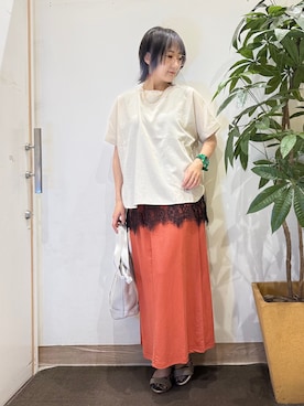 misakiさん（レディース・157cm）の夏コーディネート