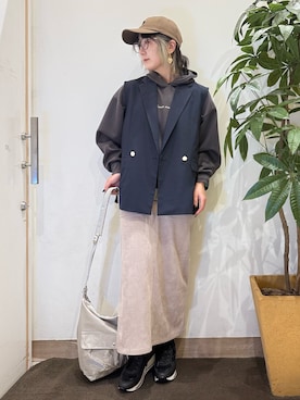 misakiさん(レディース・157cm)の冬コーディネート