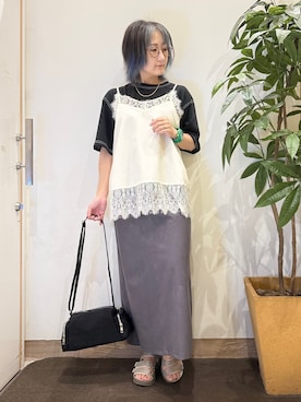 misakiさん（レディース・157cm）の夏コーディネート