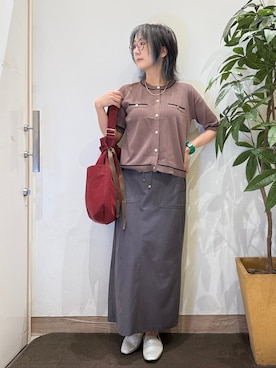 misakiさん(レディース・157cm)の夏コーディネート