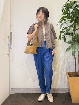 「アイテム（その他シューズ）」を使った、misakiさん（レディース・157cm・30代）の夏コーディネート