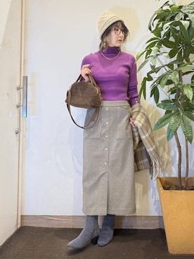 misakiさん(レディース・157cm)の秋コーディネート
