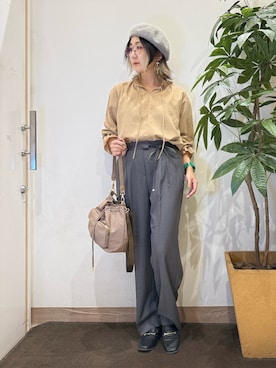 「アイテム（その他シューズ）」を使った、misakiさん（レディース・157cm・30代）の秋コーディネート