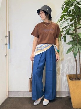 misakiさん（レディース・157cm）の夏コーディネート