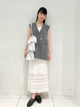「SENSE OF PLACE by URBAN RESEARCH（センスオブプレイスバイアーバンリサーチ）のアイテム（その他アウター）」を使った、Lisaさん（レディース・168cm）の秋コーディネート