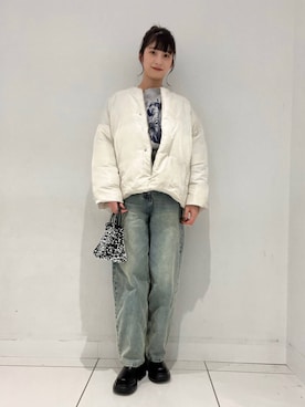 「SENSE OF PLACE by URBAN RESEARCH（センスオブプレイスバイアーバンリサーチ）の『消臭』サイドゴアボリュームソールブーツ（ブーツ）」を使った、Lisaさん（レディース・168cm）の秋コーディネート