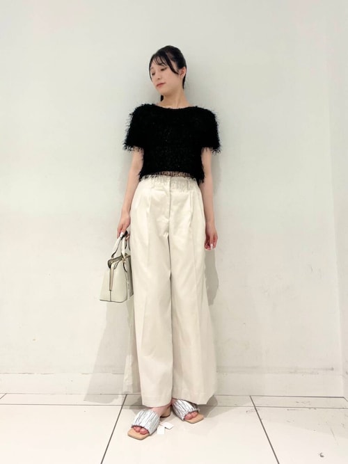 センターステッチハンドバッグ