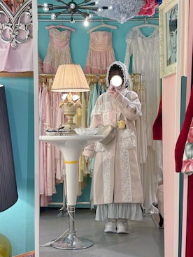 「merry jenny（メリージェニー）のアイテム」を使った、📛さん（レディース・156cm）の冬コーディネート