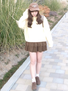 maruさん（レディース・151cm）の春コーディネート